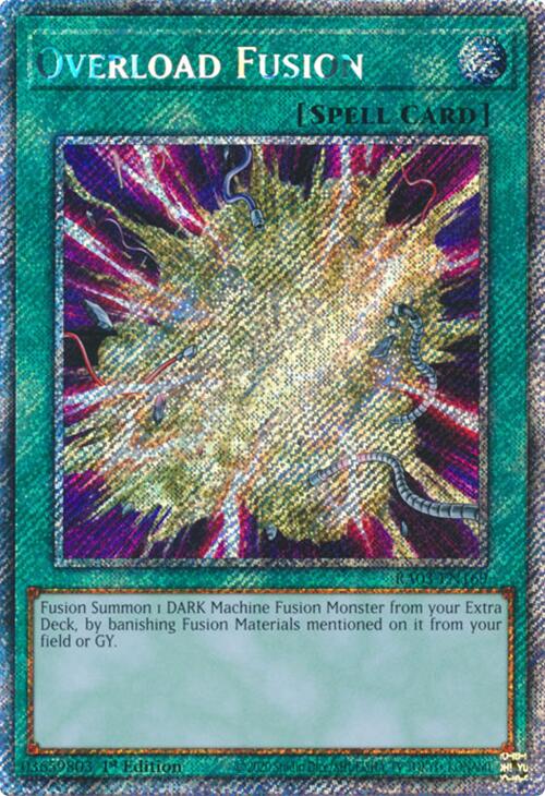 Overload Fusion (Platinum Secret Rare) [RA03-EN169] Platinum Secret Rare | Nerdhalla Games