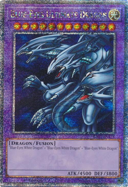 Blue-Eyes Ultimate Dragon (Quarter Century Secret Rare) [RA03-EN178] Quarter Century Secret Rare | Nerdhalla Games