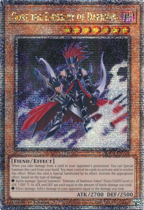 Gorz the Emissary of Darkness (Quarter Century Secret Rare) [RA03-EN210] Quarter Century Secret Rare | Nerdhalla Games