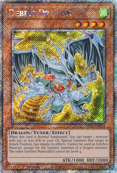 Debris Dragon (Platinum Secret Rare) [RA03-EN214] Platinum Secret Rare | Nerdhalla Games