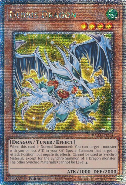 Debris Dragon (Quarter Century Secret Rare) [RA03-EN214] Quarter Century Secret Rare | Nerdhalla Games