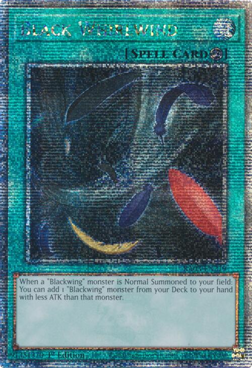 Black Whirlwind (Quarter Century Secret Rare) [RA03-EN219] Quarter Century Secret Rare | Nerdhalla Games