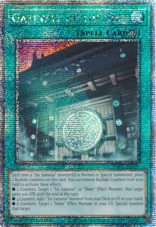 Gateway of the Six (Quarter Century Secret Rare) [RA03-EN229] Quarter Century Secret Rare | Nerdhalla Games