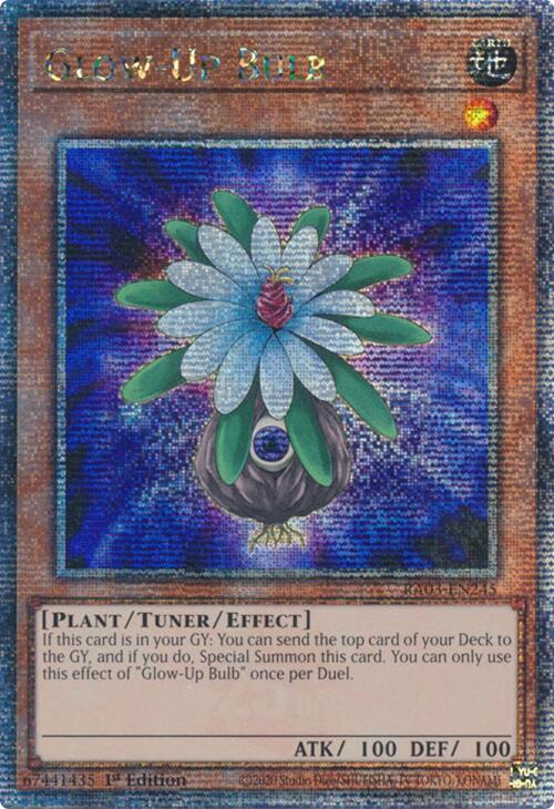 Glow-Up Bulb (Quarter Century Secret Rare) [RA03-EN245] Quarter Century Secret Rare | Nerdhalla Games