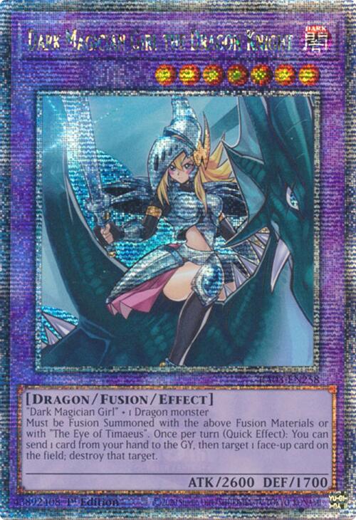 Dark Magician Girl the Dragon Knight (Quarter Century Secret Rare) [RA03-EN258] Quarter Century Secret Rare | Nerdhalla Games