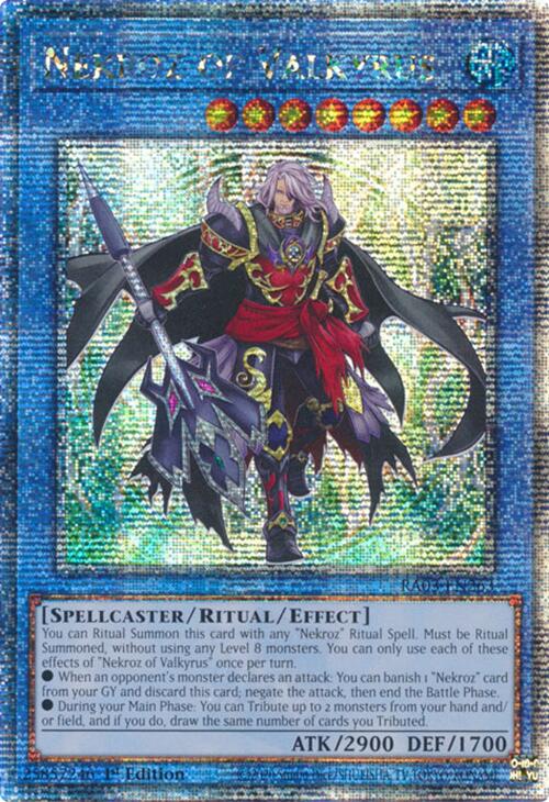 Nekroz of Valkyrus (Quarter Century Secret Rare) [RA03-EN263] Quarter Century Secret Rare | Nerdhalla Games