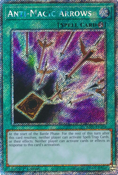 Anti-Magic Arrows (Platinum Secret Rare) [RA03-EN264] Platinum Secret Rare | Nerdhalla Games