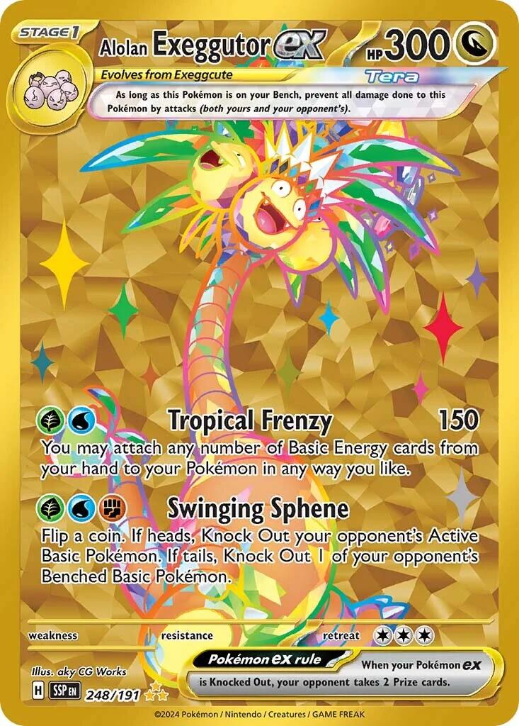 Alolan Exeggutor ex (248/191) [Scarlet & Violet: Surging Sparks] | Nerdhalla Games