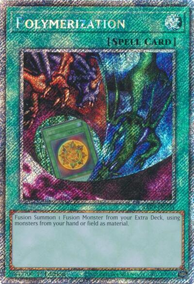 Polymerization (Alternate Art) (Platinum Secret Rare) [RA03-EN051] Platinum Secret Rare | Nerdhalla Games