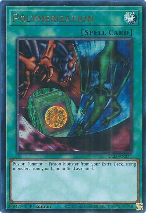 Polymerization (Alternate Art) (UR) [RA03-EN051] Ultra Rare | Nerdhalla Games