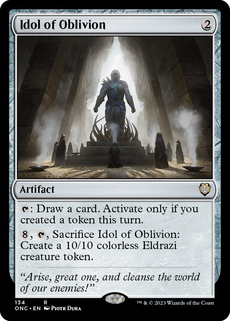 Idol of Oblivion [Phyrexia: All Will Be One Commander] | Nerdhalla Games