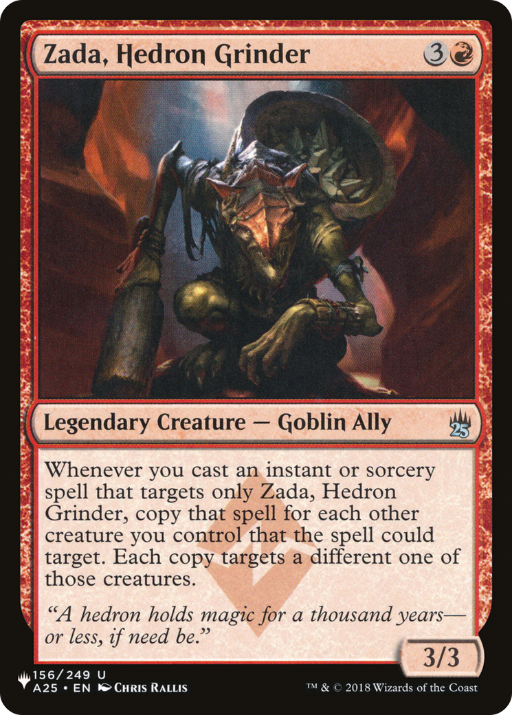 Zada, Hedron Grinder [The List Reprints] | Nerdhalla Games