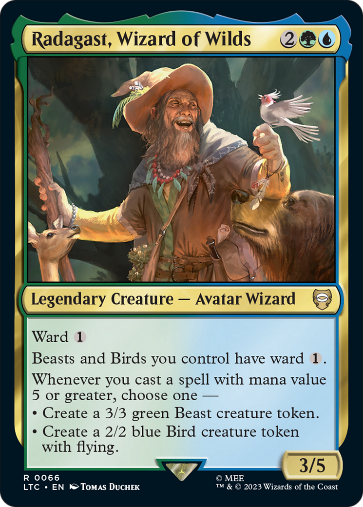 Radagast, Wizard of Wilds [The Lord of the Rings: Tales of Middle-Earth Commander] | Nerdhalla Games