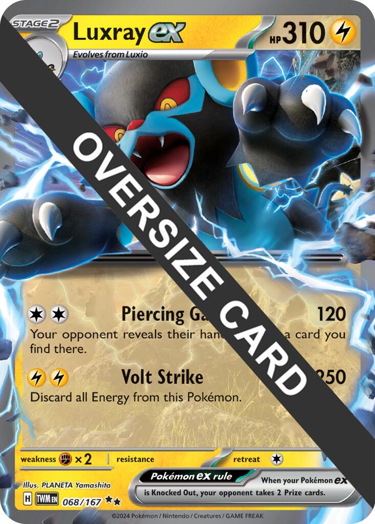 Luxray ex (068/167) (Jumbo Card) [Miscellaneous Cards] | Nerdhalla Games