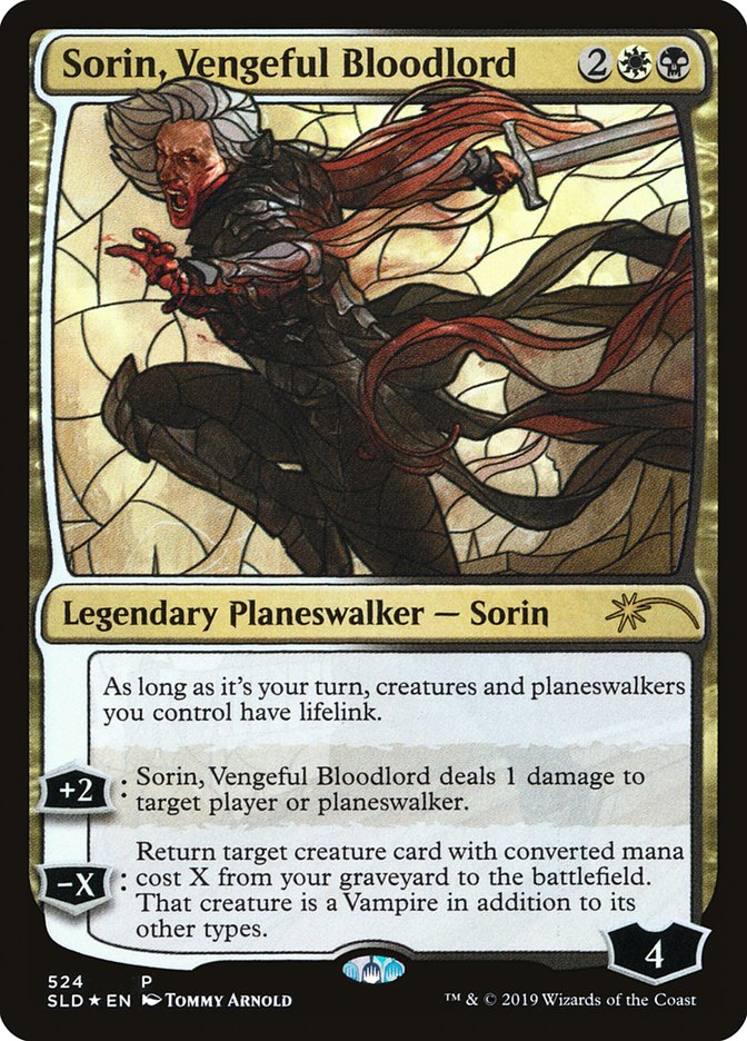 Sorin, Vengeful Bloodlord (Stained Glass) [Secret Lair Drop Promos] | Nerdhalla Games