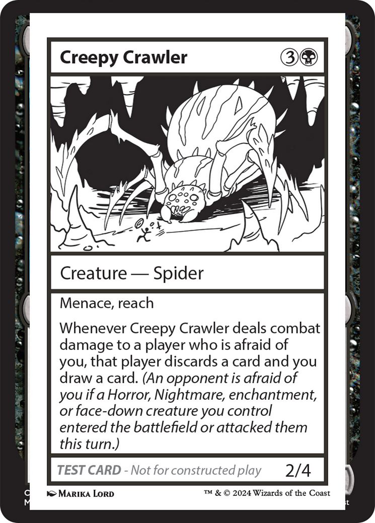 Creepy Crawler [Mystery Booster 2 Playtest Cards] | Nerdhalla Games