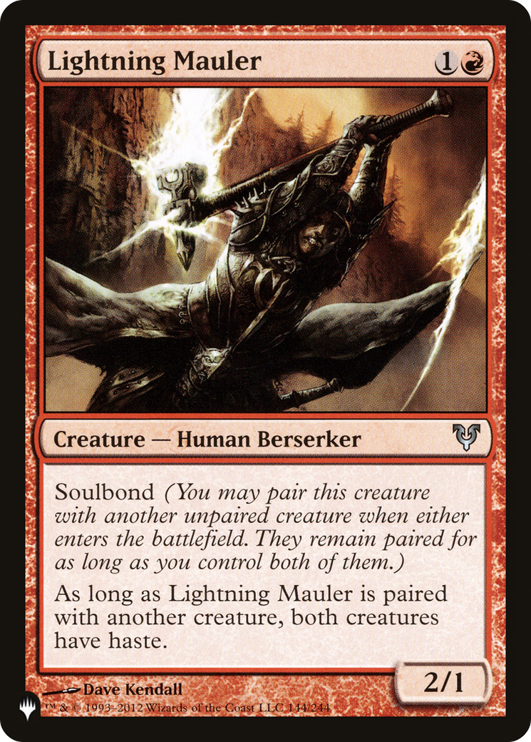 Lightning Mauler [The List Reprints] | Nerdhalla Games