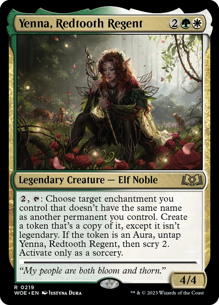 Yenna, Redtooth Regent [Wilds of Eldraine] | Nerdhalla Games