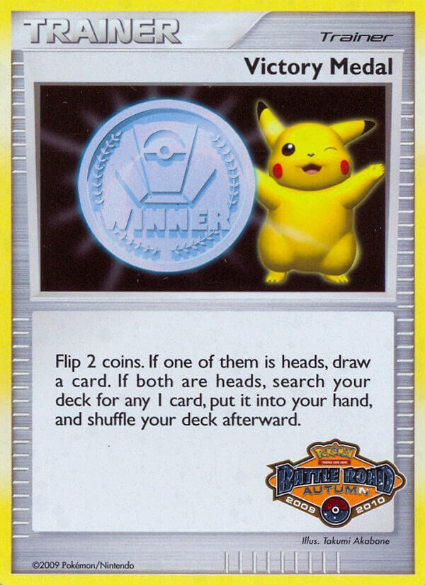 Victory Medal (2009-2010) (Battle Road Autumn) [League & Championship Cards] | Nerdhalla Games