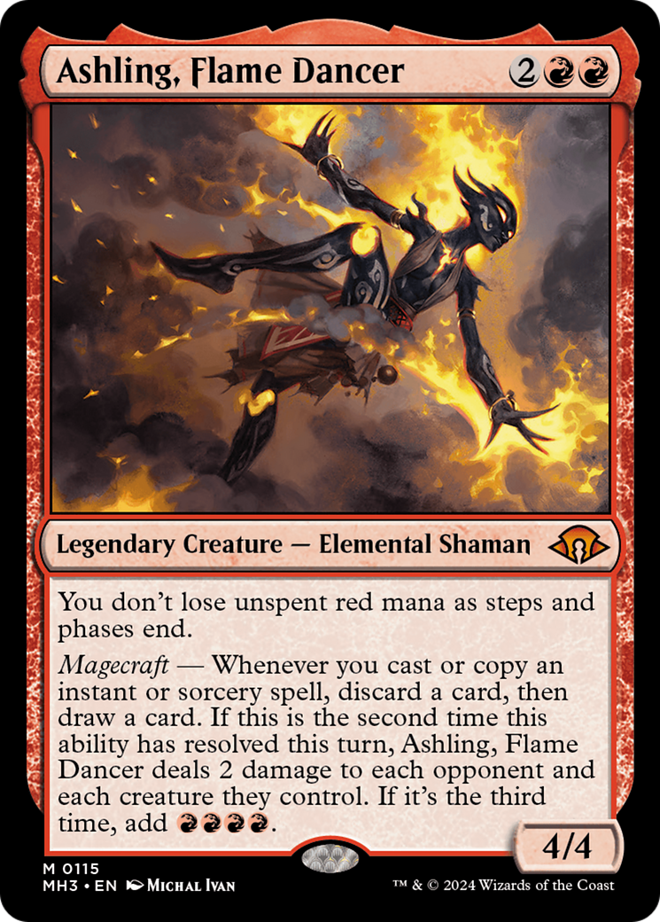 Ashling, Flame Dancer [Modern Horizons 3] | Nerdhalla Games