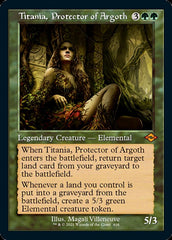 Titania, Protector of Argoth (Retro Foil Etched) [Modern Horizons 2] | Nerdhalla Games