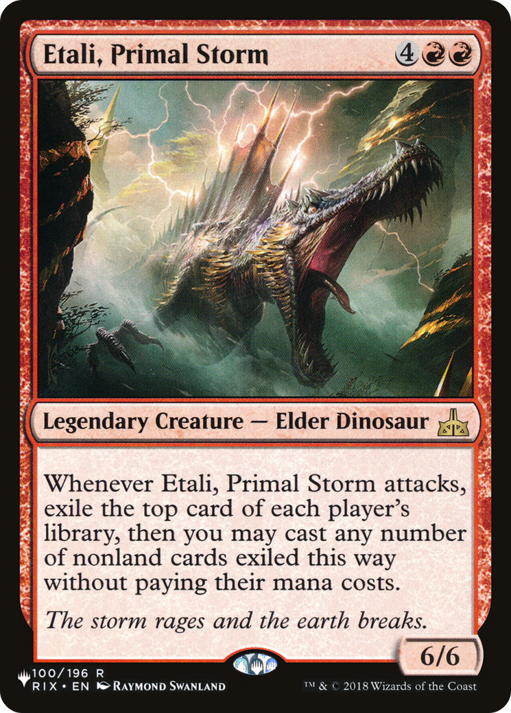 Etali, Primal Storm [The List] | Nerdhalla Games