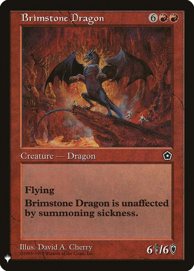 Brimstone Dragon [Mystery Booster] | Nerdhalla Games