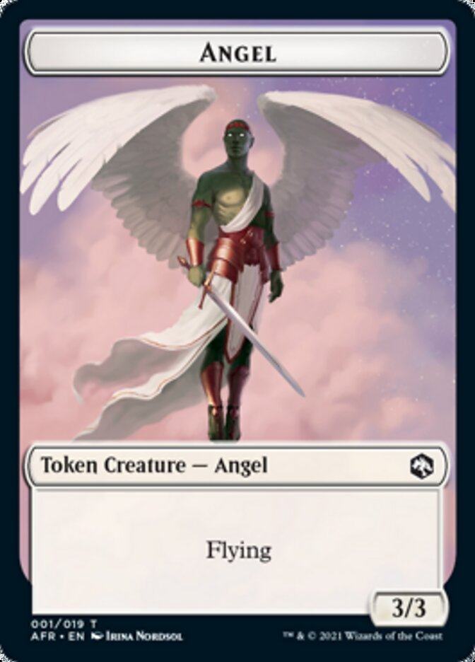 Angel Token [Dungeons & Dragons: Adventures in the Forgotten Realms Tokens] | Nerdhalla Games