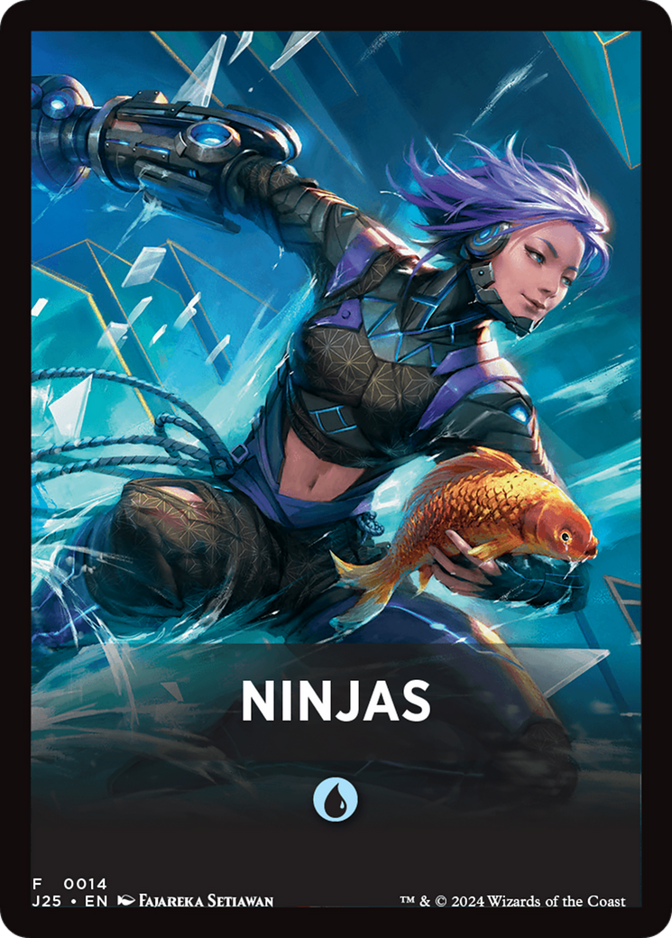 Ninjas Theme Card [Foundations Jumpstart Front Cards] | Nerdhalla Games