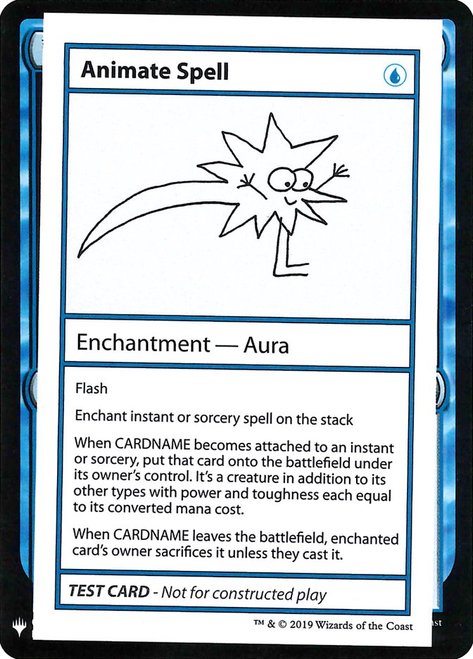 Animate Spell [Mystery Booster Playtest Cards] | Nerdhalla Games