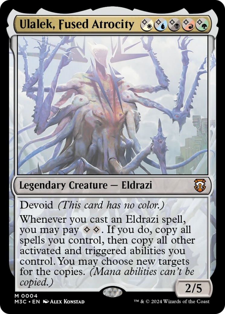 Ulalek, Fused Atrocity [Modern Horizons 3 Commander] | Nerdhalla Games