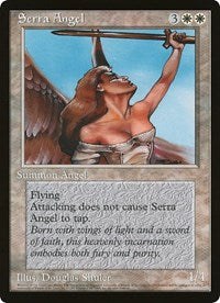 Serra Angel (Oversized) [Oversize Cards] | Nerdhalla Games