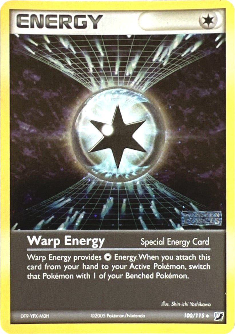 Warp Energy (100/115) (Stamped) [EX: Unseen Forces] | Nerdhalla Games