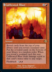 Calibrated Blast (Retro Foil Etched) [Modern Horizons 2] | Nerdhalla Games