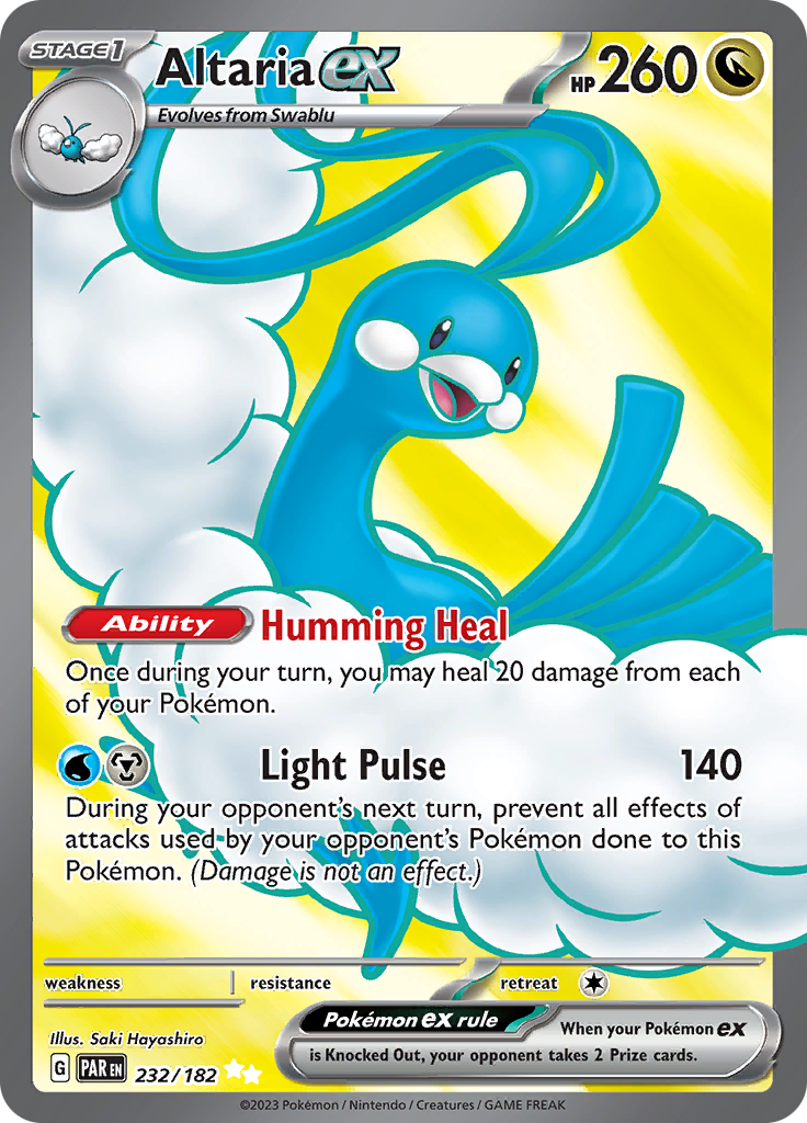 Altaria ex (232/182) [Scarlet & Violet: Paradox Rift] | Nerdhalla Games