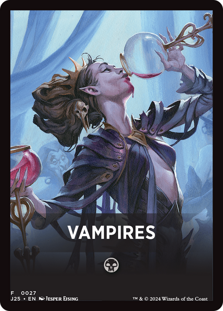 Vampires Theme Card [Foundations Jumpstart Front Cards] | Nerdhalla Games