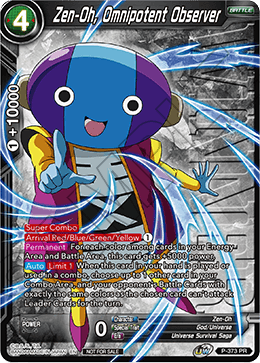 Zen-Oh, Omnipotent Observer (Unison Warrior Series Boost Tournament Pack Vol. 7 - Winner) (P-373) [Tournament Promotion Cards] | Nerdhalla Games