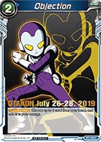 Objection (OTAKON 2019) (BT1-052_PR) [Promotion Cards] | Nerdhalla Games