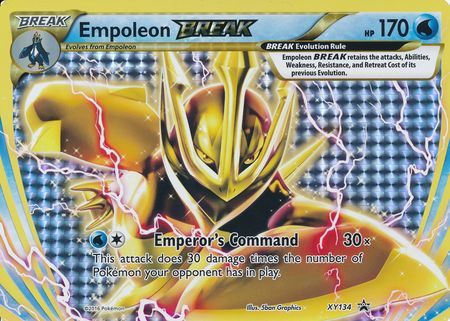 Empoleon BREAK (XY134) (Jumbo Card) [XY: Black Star Promos] | Nerdhalla Games