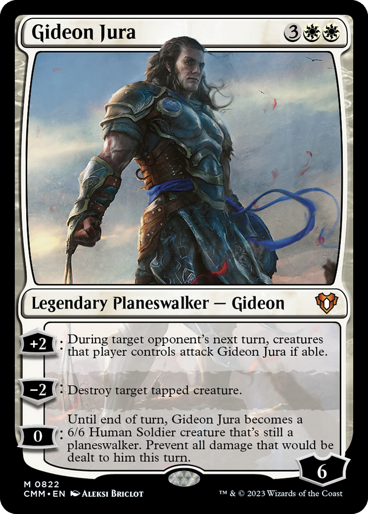 Gideon Jura [Commander Masters] | Nerdhalla Games