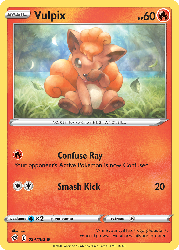 Vulpix (024/192) [Sword & Shield: Rebel Clash] | Nerdhalla Games