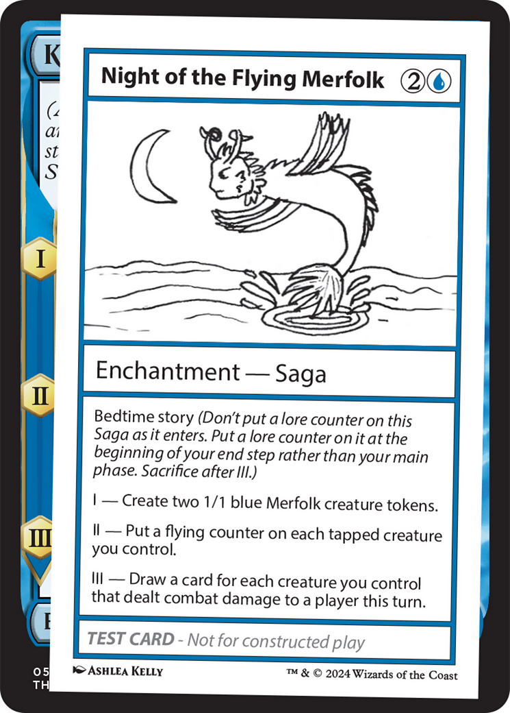 Night of the Flying Merfolk [Mystery Booster 2 Playtest Cards] | Nerdhalla Games