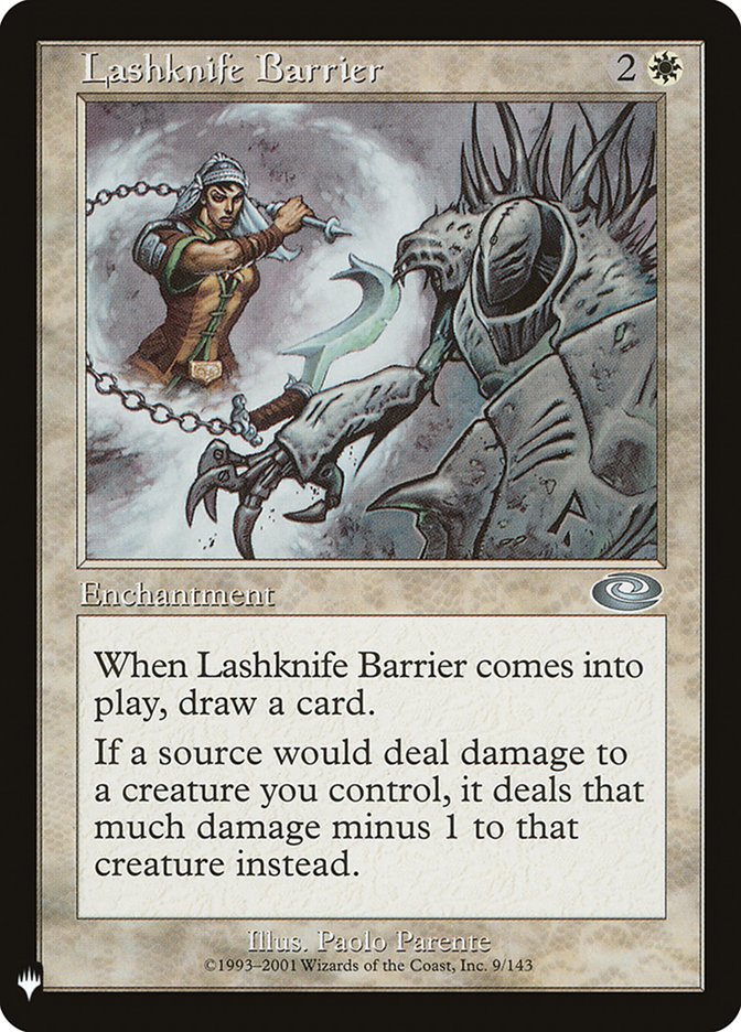 Lashknife Barrier [Mystery Booster] | Nerdhalla Games