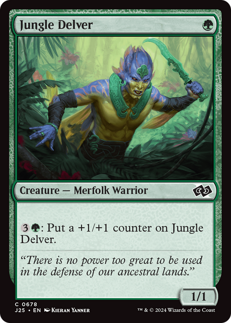 Jungle Delver [Foundations Jumpstart] | Nerdhalla Games