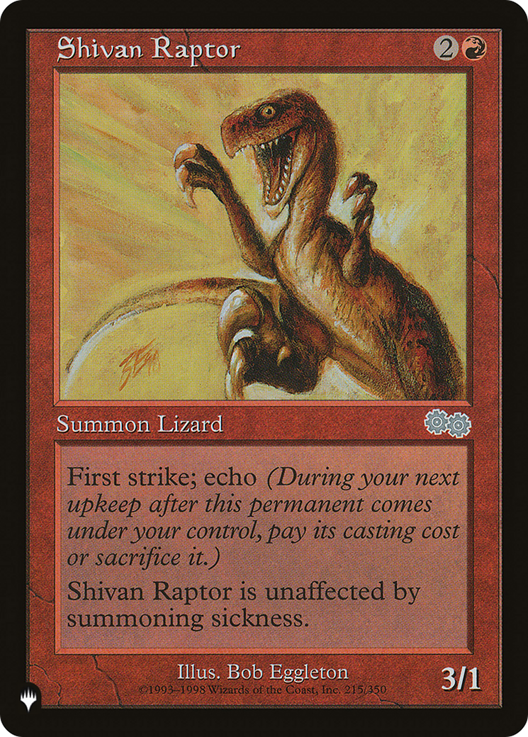 Shivan Raptor [The List] | Nerdhalla Games