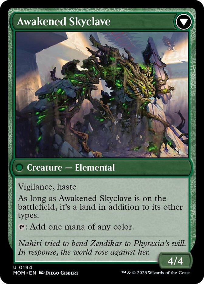 Invasion of Zendikar // Awakened Skyclave [March of the Machine] | Nerdhalla Games