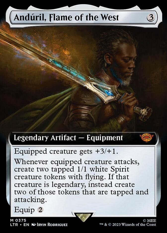 Anduril, Flame of the West (Extended Art) [The Lord of the Rings: Tales of Middle-Earth] | Nerdhalla Games