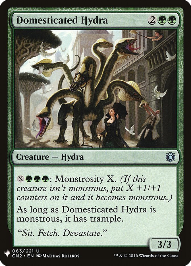 Domesticated Hydra [Mystery Booster] | Nerdhalla Games