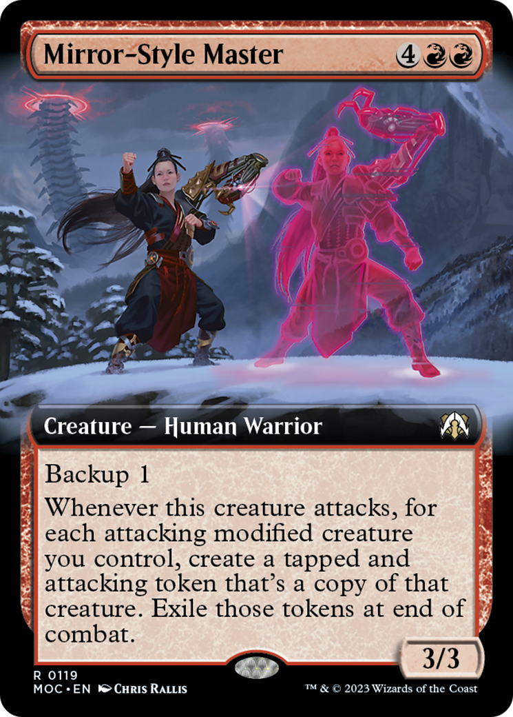 Mirror-Style Master (Extended Art) [March of the Machine Commander] | Nerdhalla Games