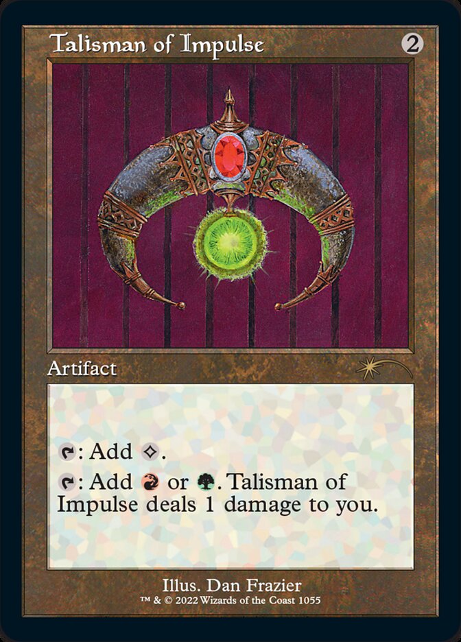 Talisman of Impulse (Foil Etched) [Secret Lair Drop Series] | Nerdhalla Games